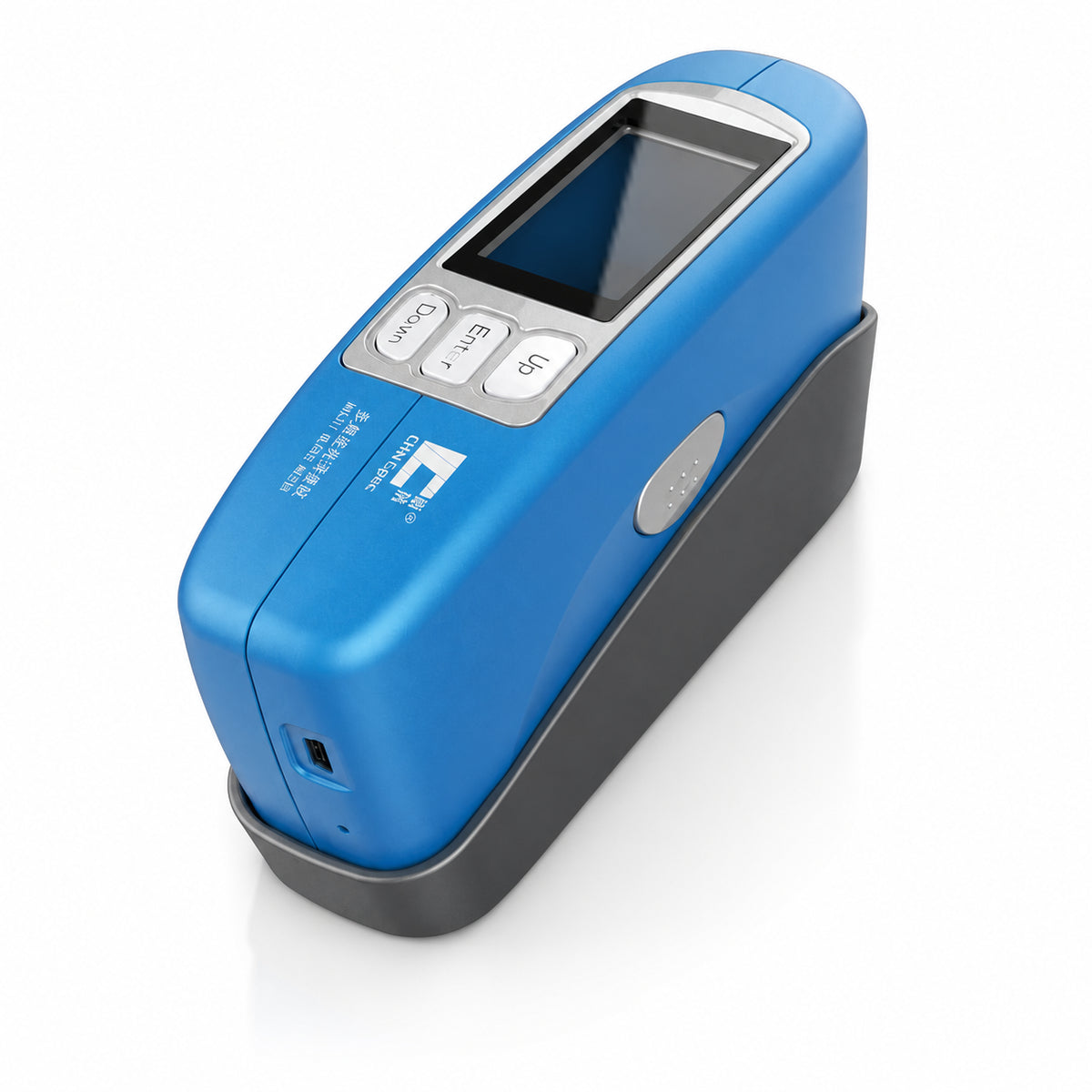 CHNSpec CS-380, CS-300S and CS-300 portable blue gloss meter in calibration base