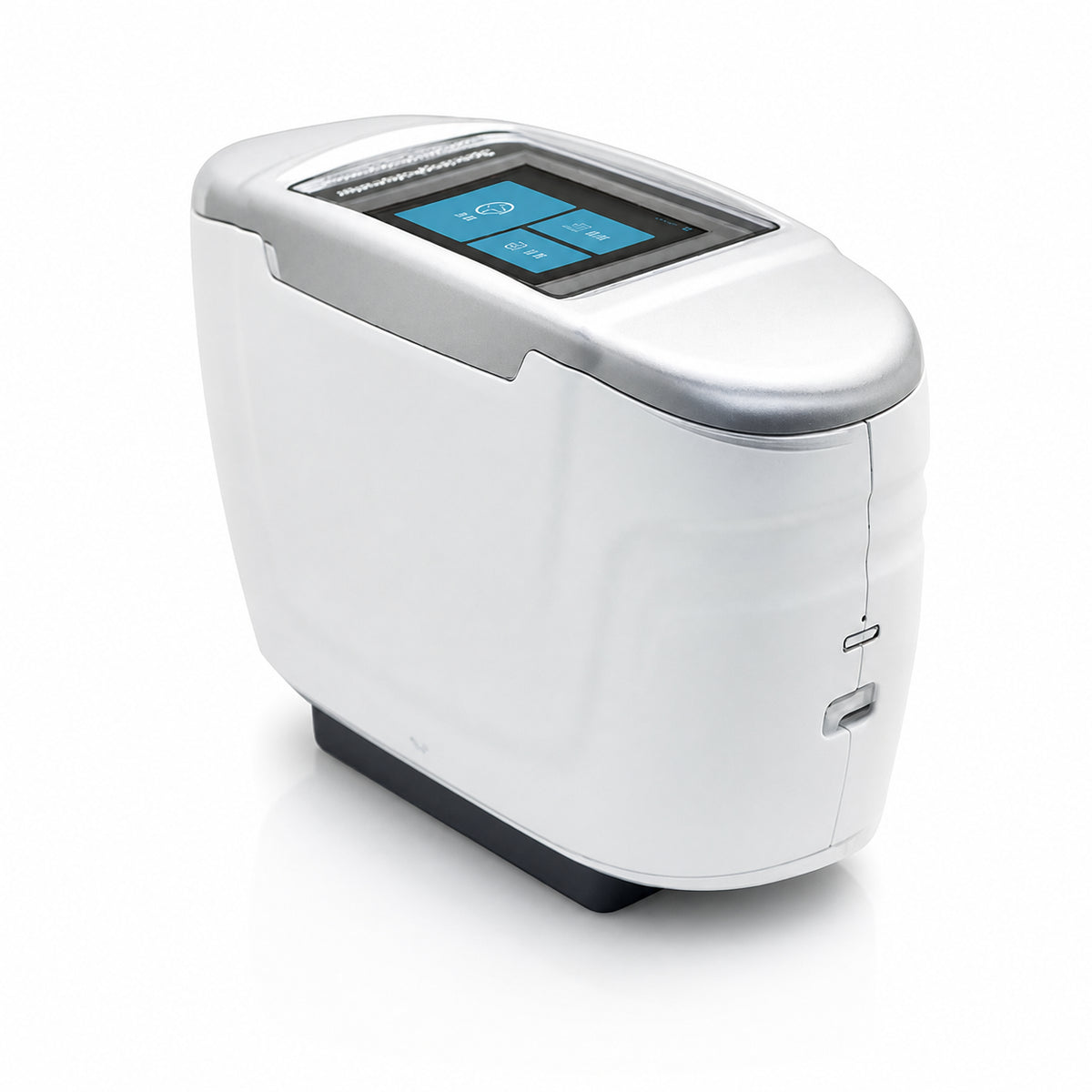CHNSpec MC03, MC06 and MC12 shared multi-angle portable spectrophotometer design with 3.5-inch touchscreen and white housing.