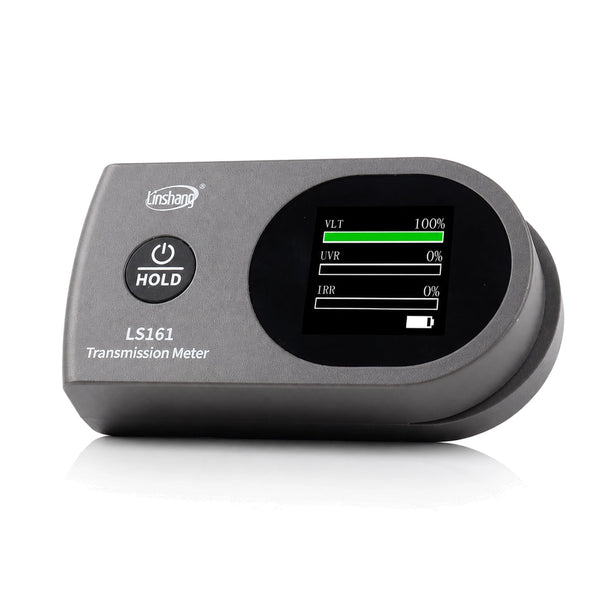 Linshang LS161 window tint transmission meter with color display