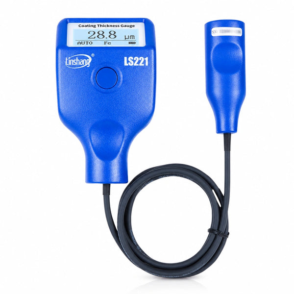 Linshang LS221 Schichtdickenmessgerät mit externer Sonde für enge Bereiche