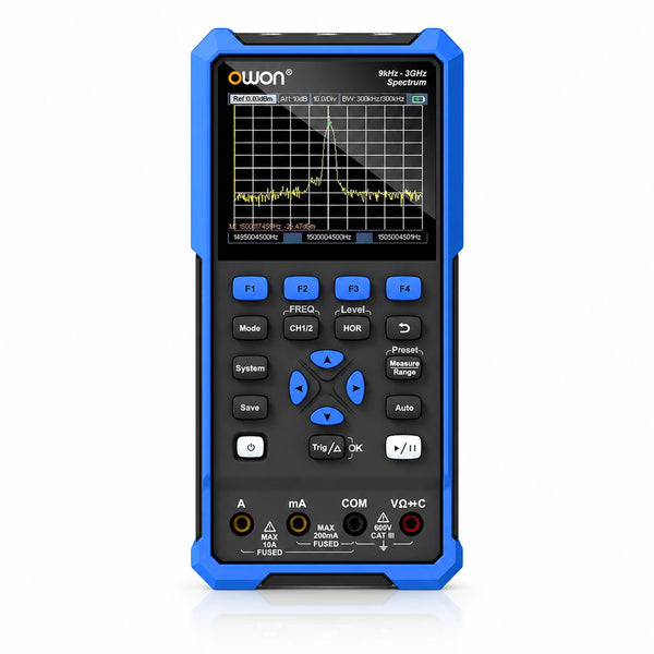OWON HSA2000 3-in-1 Spektrumanalysator bis 3 GHz Handheld