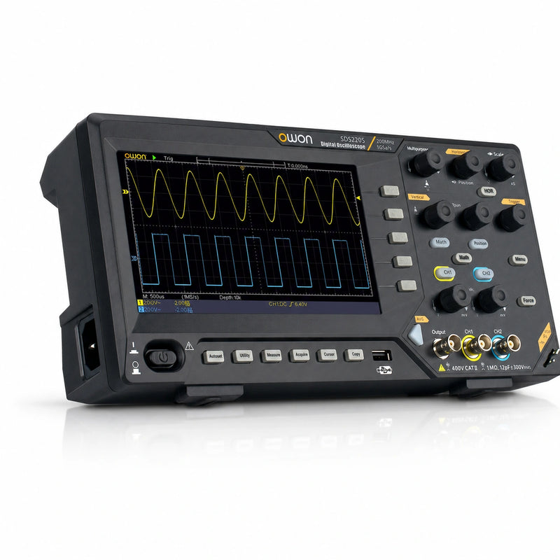 OWON SDS200 Digital-Oszilloskop mit 200 MHz Bandbreite
