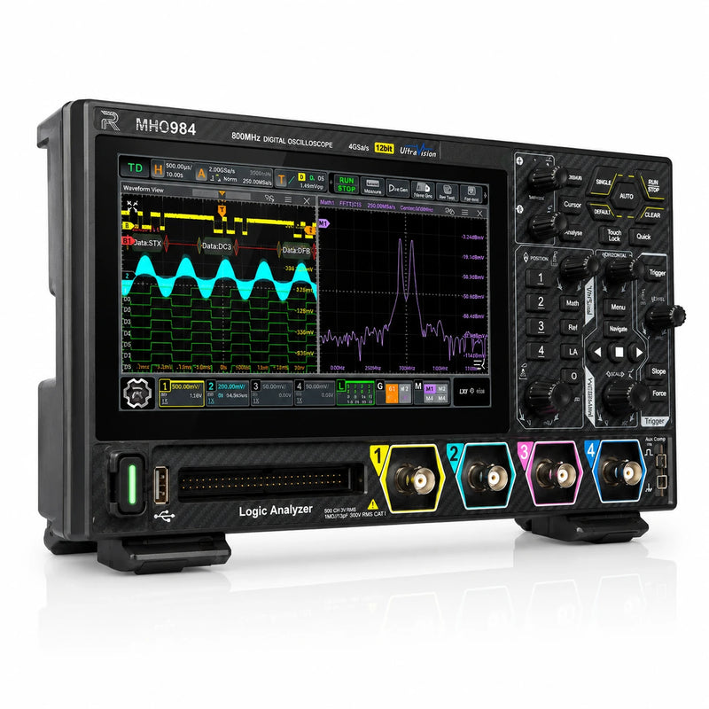 RIGOL MHO900 Series 12-bit digital oscilloscope with up to 800 MHz bandwidth