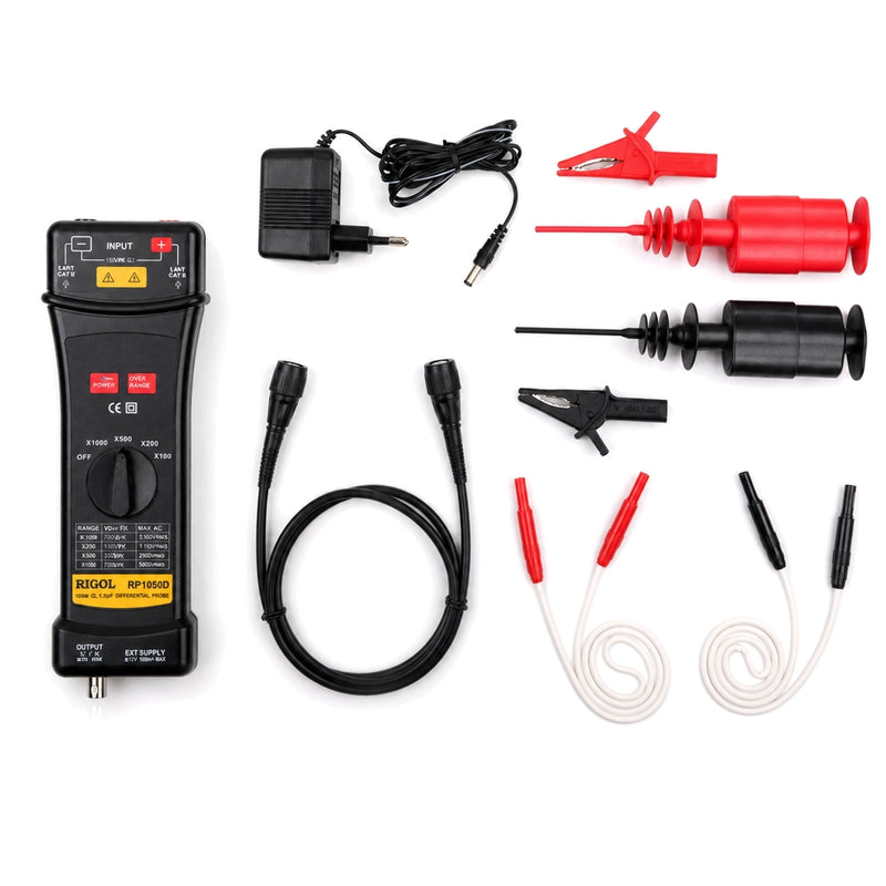 RIGOL RP1025D RP1050D and RP1100D high-voltage differential probes