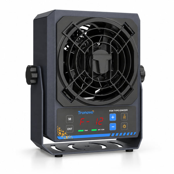 TRONOVO DF261R 70kHz high-frequency AC ionizer with adjustable stand