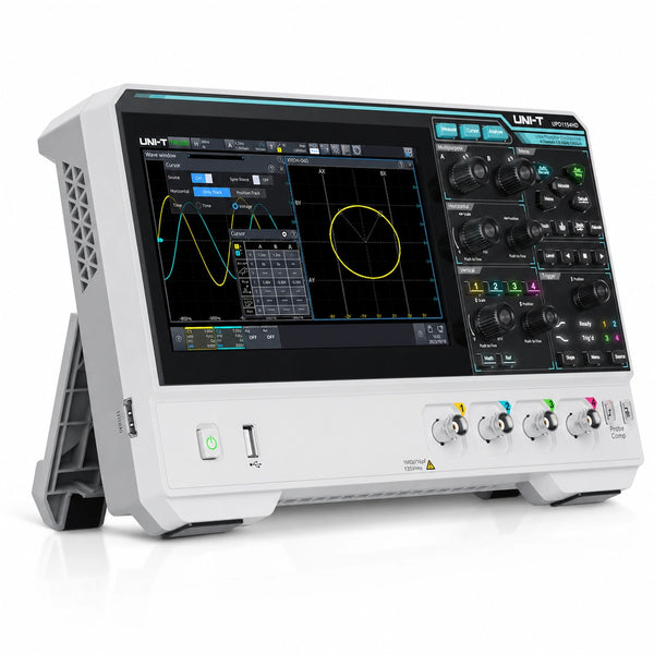 UNI-T UPO1000HD 12-bit digital oscilloscope with up to 150 MHz bandwidth